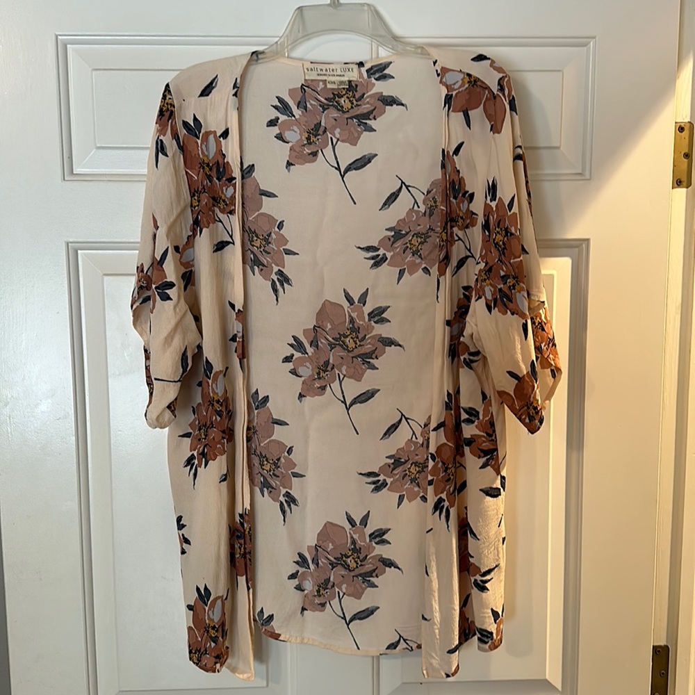 Floral shawl